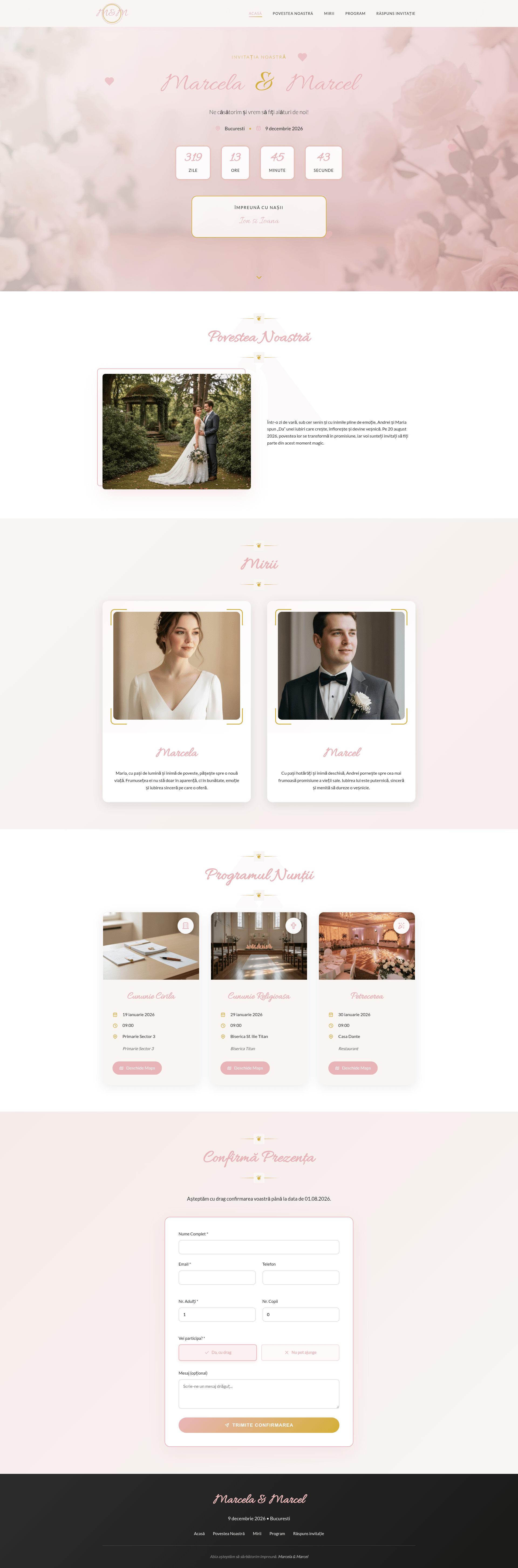 Romantic Floral Blush Desktop